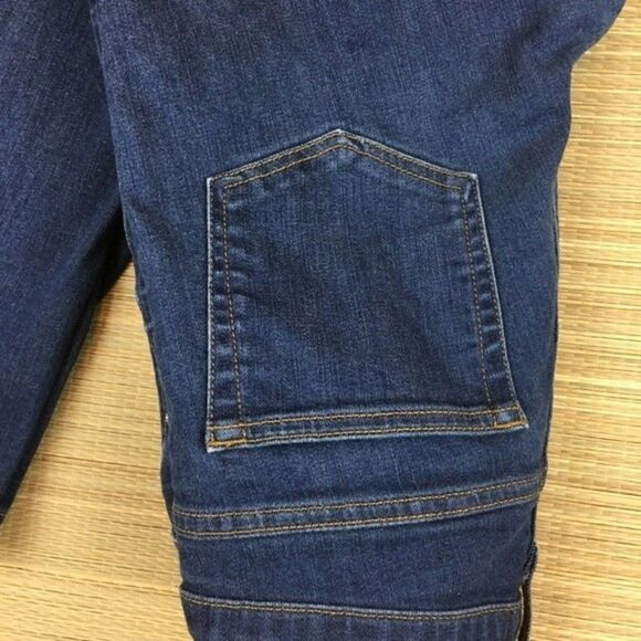 ACNE STUDIOS Flex Row Reform Jeans In Dark Wash Size 28 - Picture 8 of 9